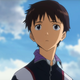 Pictured is Shinji from Evangelion.